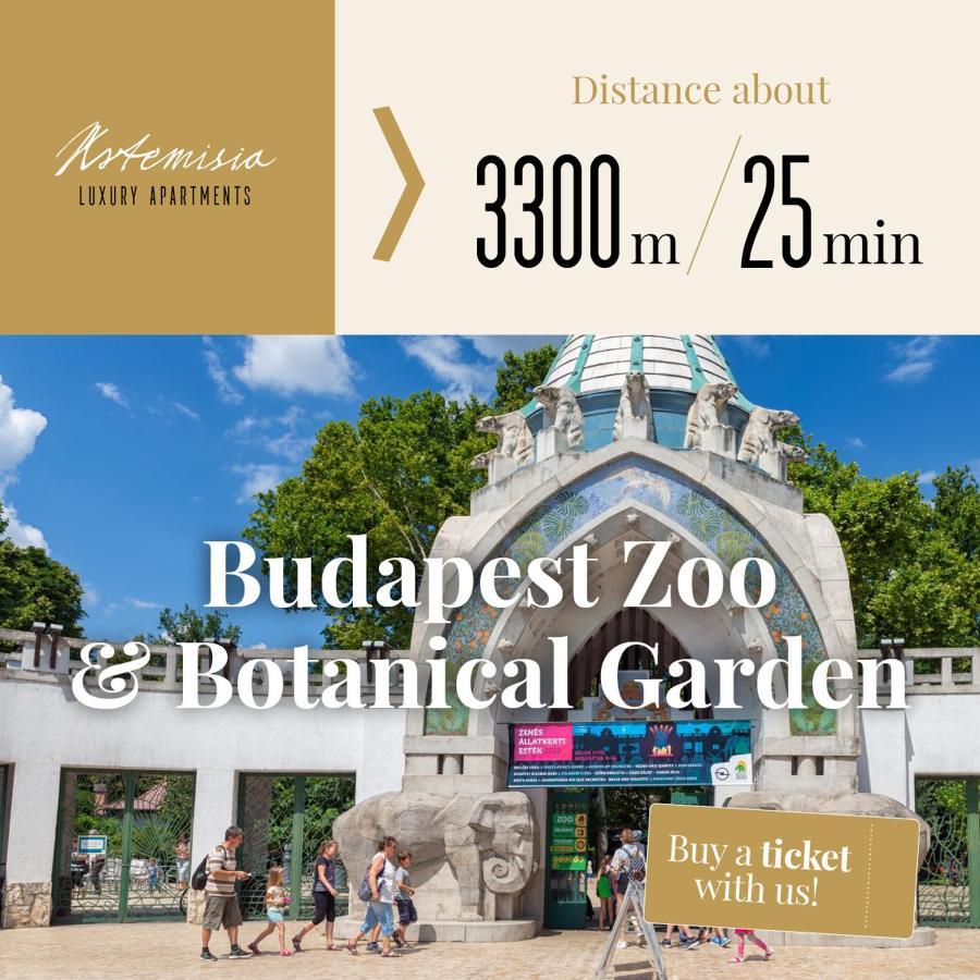 Artemisia Luxury Apartments Jardin Budapest Luaran gambar