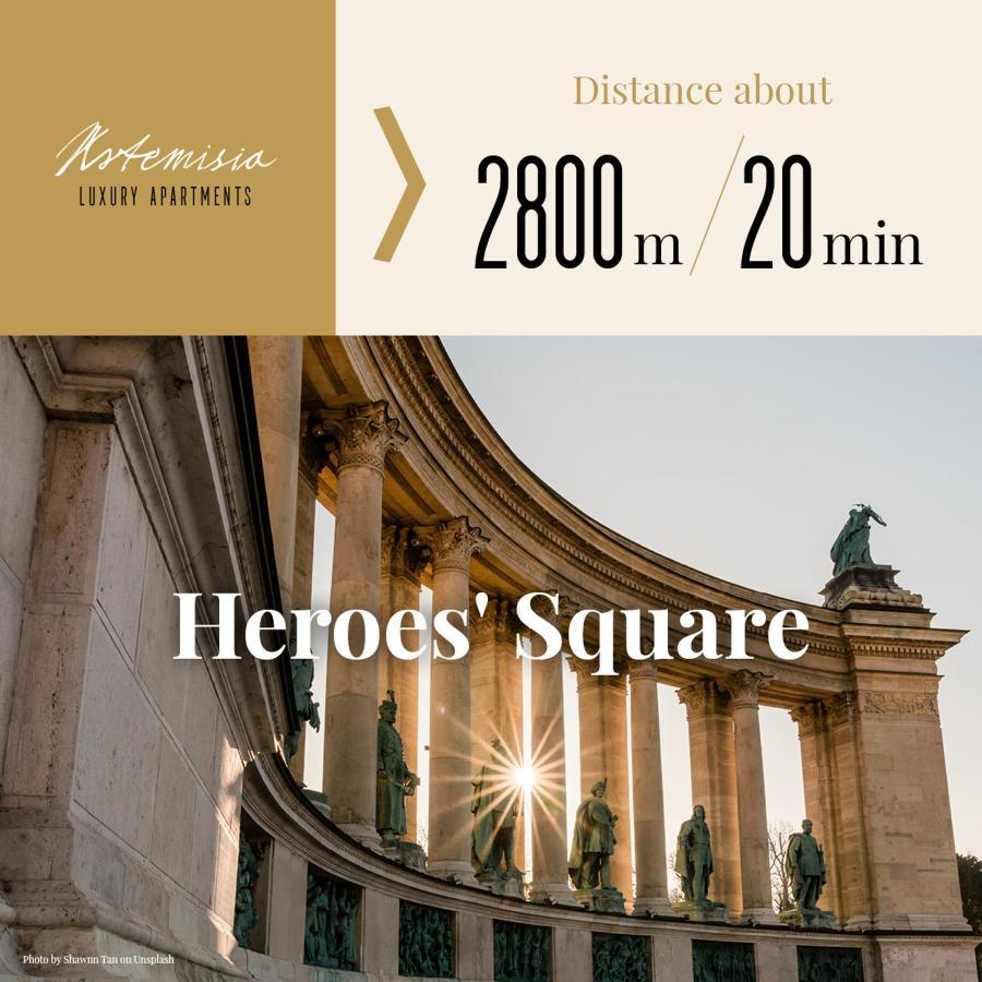 Artemisia Luxury Apartments Jardin Budapest Luaran gambar