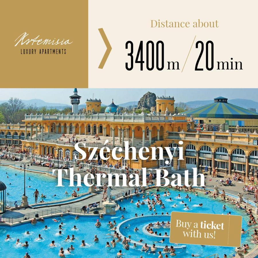 Artemisia Luxury Apartments Jardin Budapest Luaran gambar